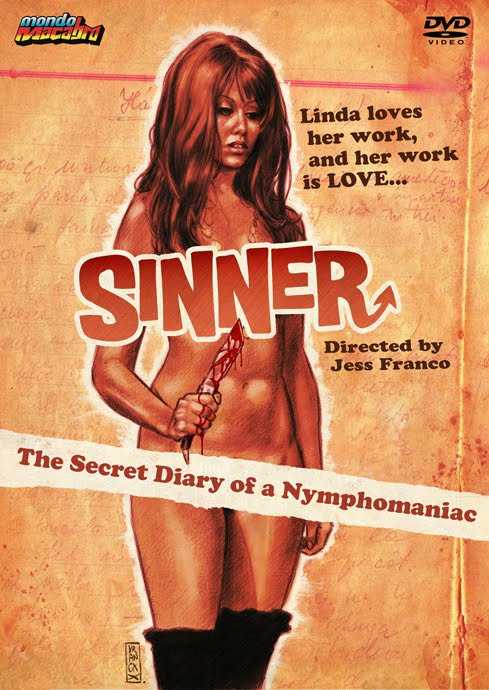 "Diario íntimo de una Ninfómana" (1972), una de sus tantas películas entre el terror y el erotismo.