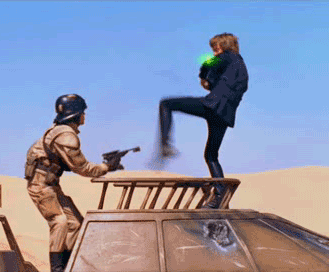patada fuerza