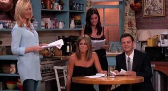 “Friends” vuelve por unos minutos: Sus actrices se reúnen en el viejo apartamento para este sketch
