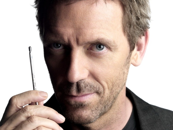 HOUSE -- Pictured: Hugh Laurie as Dr. Gregory House -- NBC Photo: Art Streiber