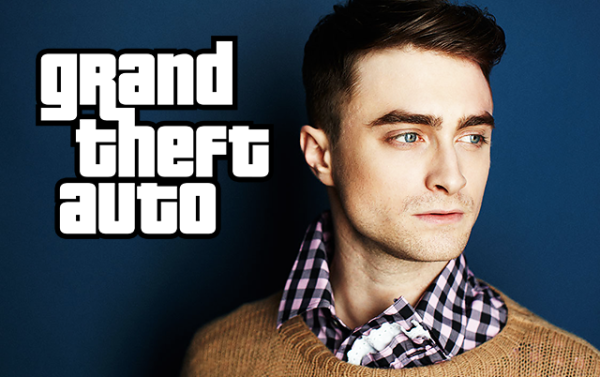 Daniel Radcliffe como estrella en la película de "Grand Theft Auto"