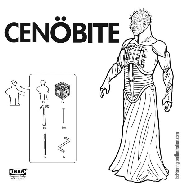 hellraiser ed harrington ikea