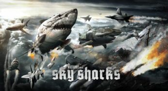 Tiburones mutantes nazis zombis voladores. Eso es el primer tráiler de “Sky Sharks”