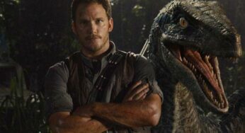 Este es el susto de muerte que se llevó Chris Pratt con dos dinosaurios de mentira