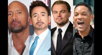 Estos son los 20 actores mejor pagados del último año según Forbes