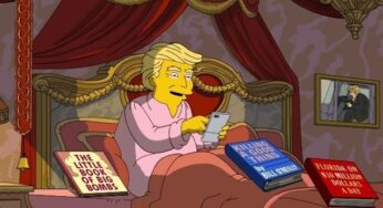 Descacharrante video de Los Simpson con el balance de los primeros 100 días de gobierno de Trump