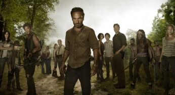 Los miembros del reparto (vivos y muertos) de “The Walking Dead” se reúnen para celebrar el episodio 100