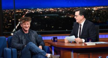 Sean Penn aparece completamente colocado en una entrevista televisiva