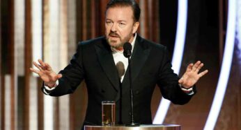Las frases más salvajes de Ricky Gervais en los globos de Oro 2020