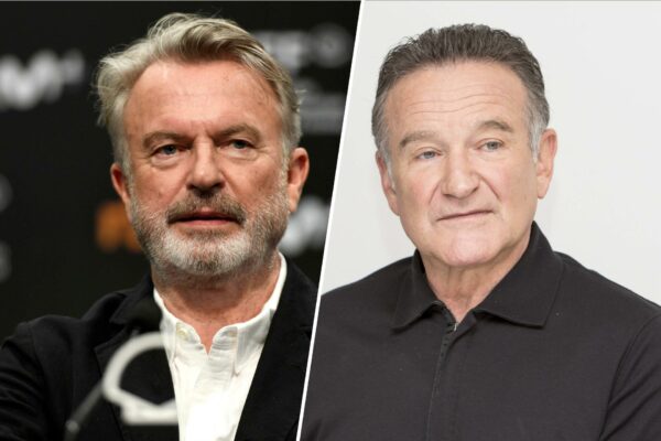 Sam Neill y Robin Williams