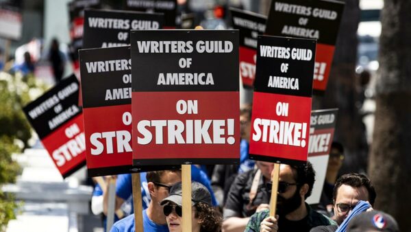 La huelga de guionistas