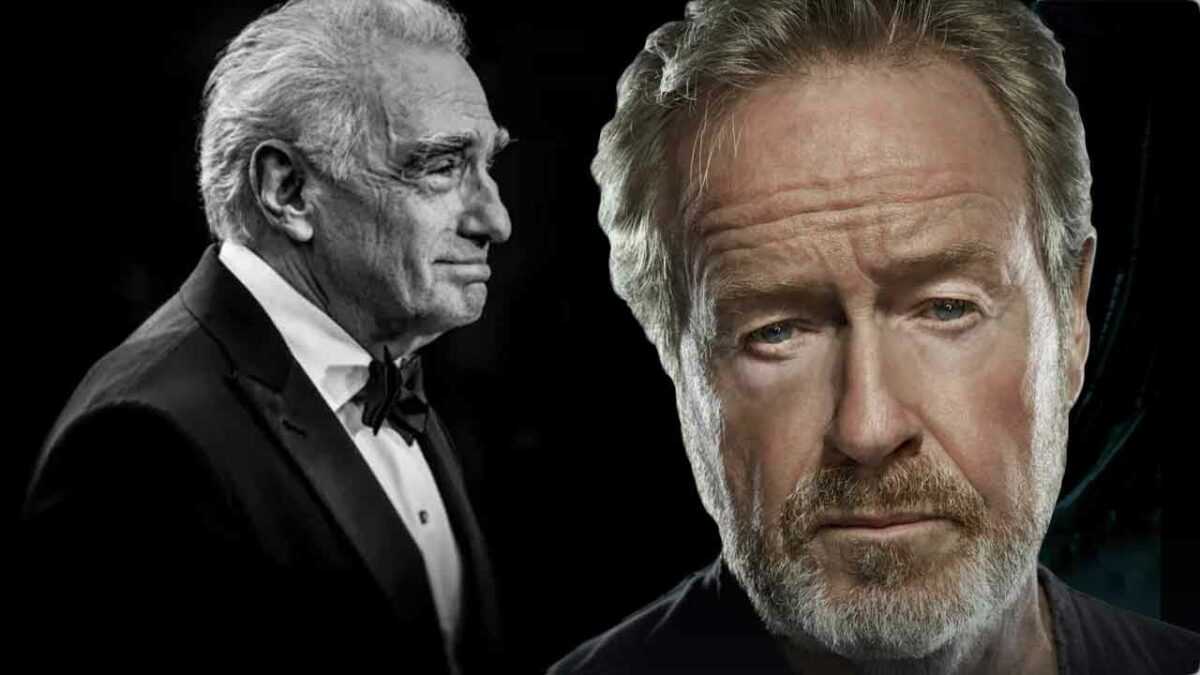 Ridley Scott y Martin Scorsese