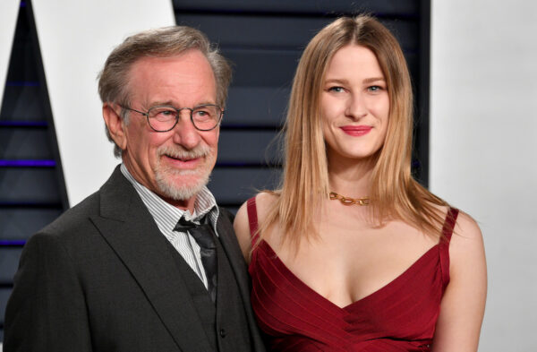 Steven Spielberg y Destry Allyn Spielberg