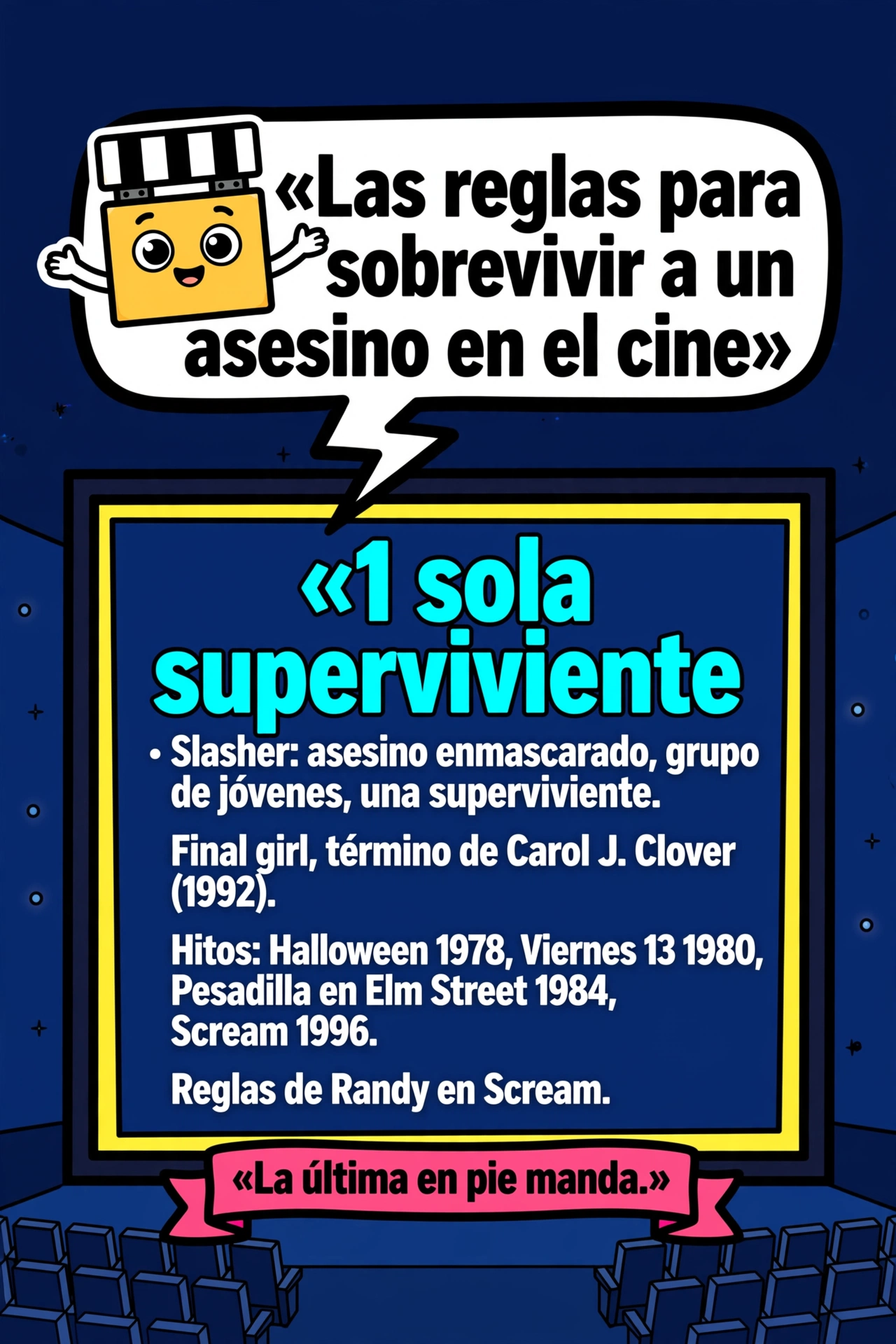 Slasher: las reglas del género y la «final girl»