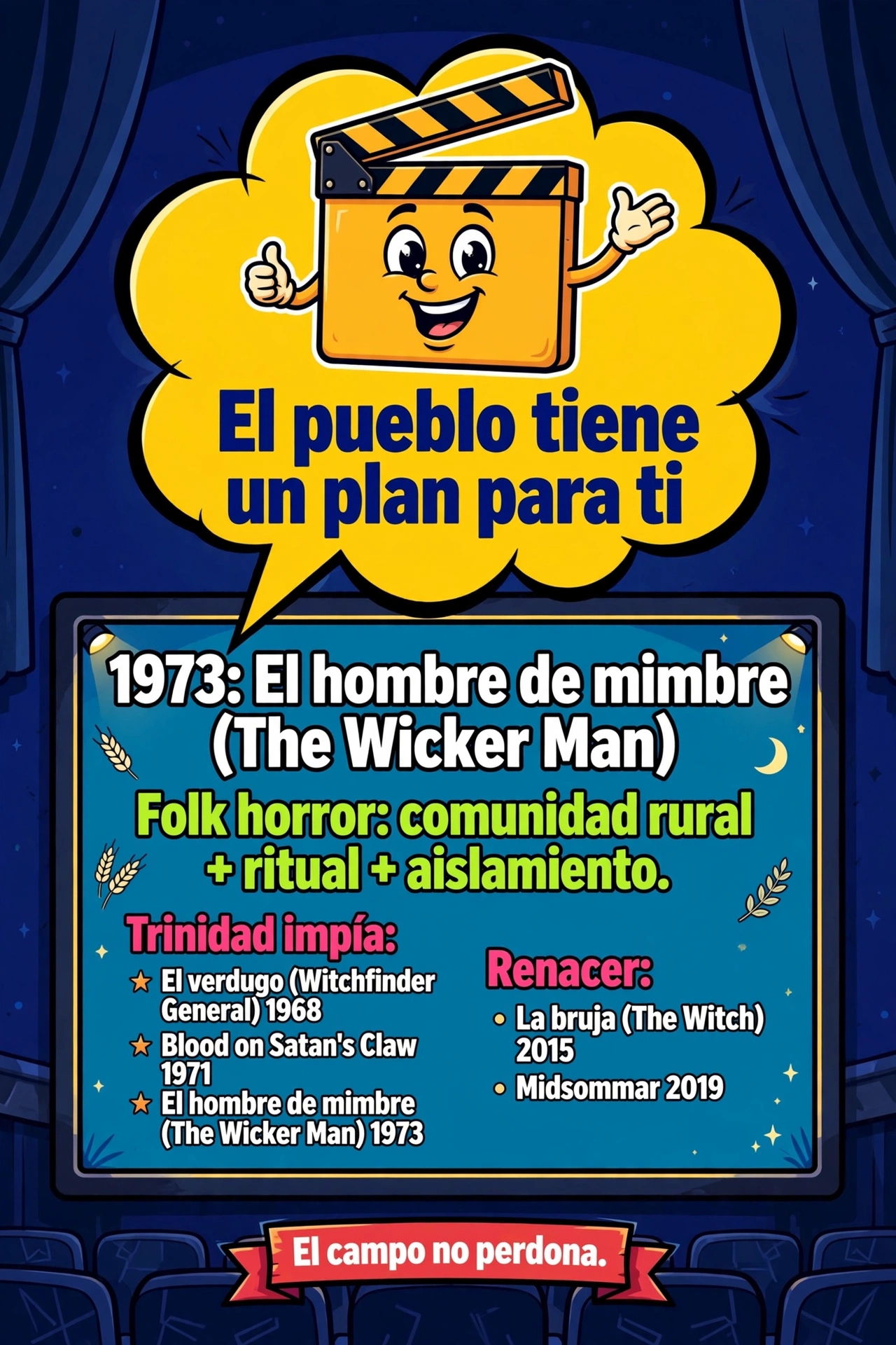 Folk horror: el miedo del campo y los rituales