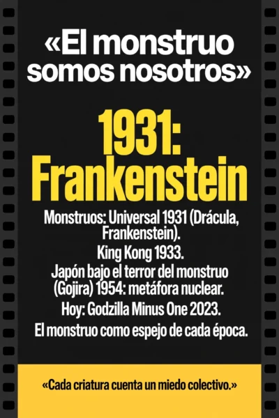 Cine de monstruos: de la Universal a hoy