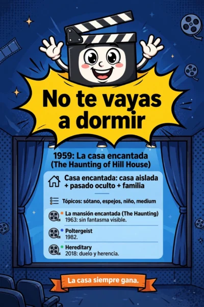 La casa encantada: los tópicos que nunca fallan